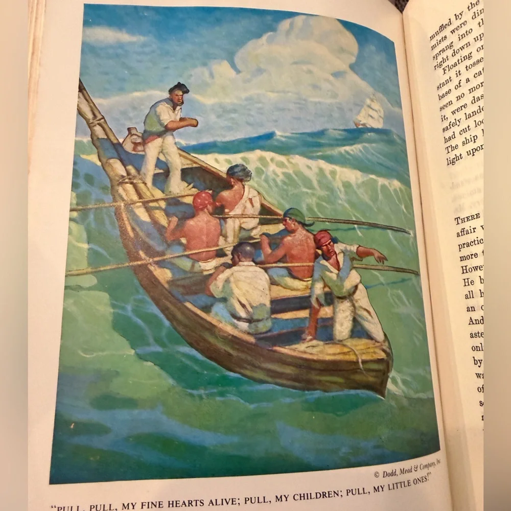 Vintage 1942 Edition Hardback Moby Dick by Melville. Mead Schaefer Illustrations